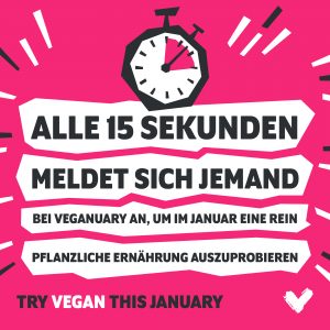 Veganuary Januar vegan V-Partei