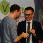 Lars Oppermann greift zum Mikrofon