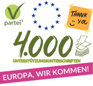 4000 Unterschriften geschafft