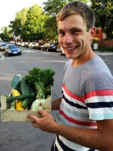 bio-vegan-Pionier Daniel Hausmann