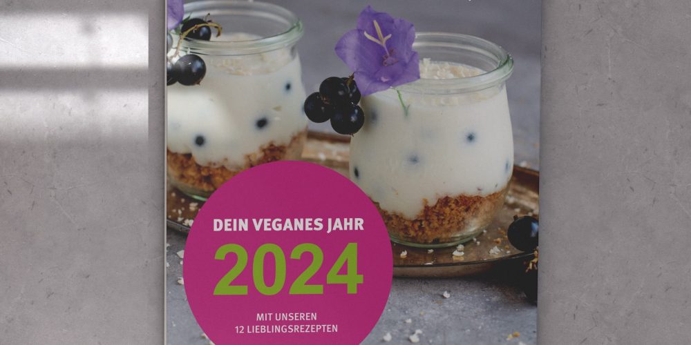 Vegankalender 2024 – jetzt bestellen